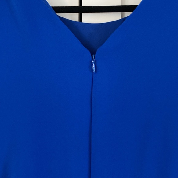 Halston Heritage Cape Sleeveless Dress - Picture 5 of 9